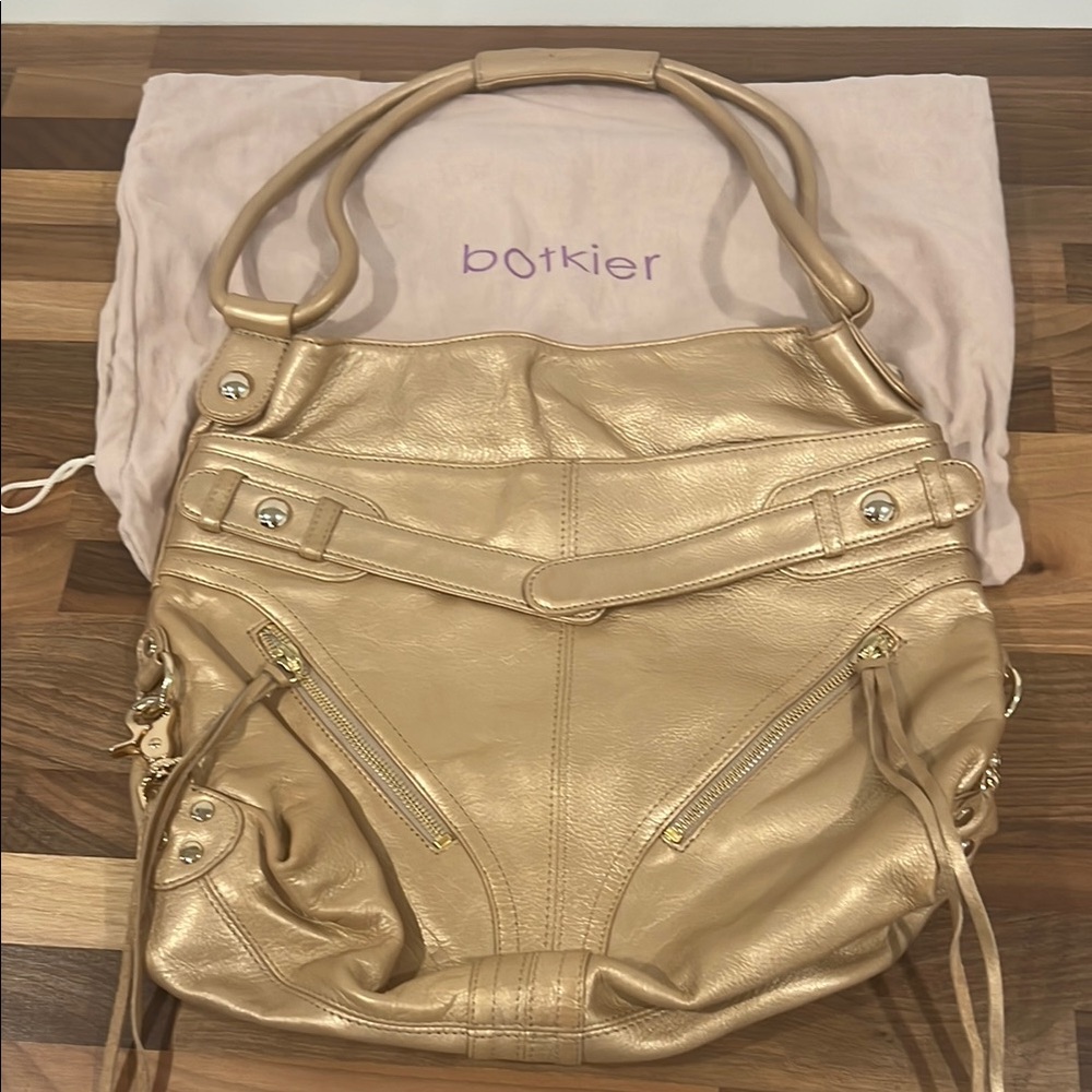 Botkier Gold Women's Leather Bag